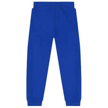 Boys Blue Logo Joggers